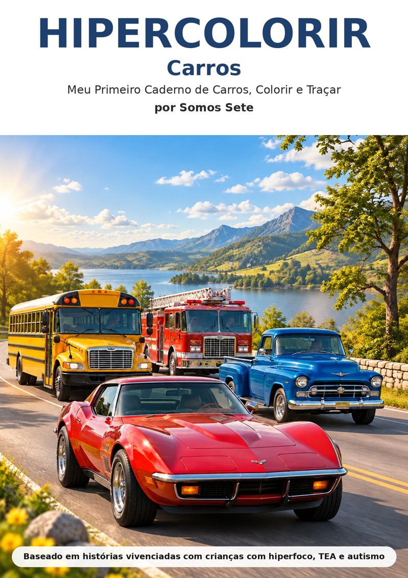 Capa do livro Hipercolorir Carros